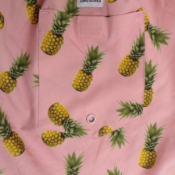 Mosmann Australia Men's Pineapple Swim Trunks - size M - Picture 6 of 9
